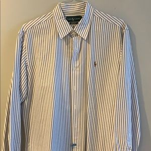 Polo Ralph Lauren Long-Sleeve Striped Oxford Shirt